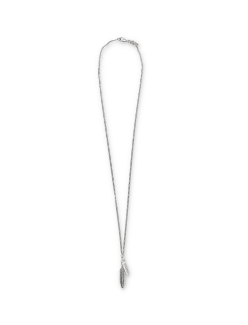 Double feather necklace - Necklace | Spazio Pritelli