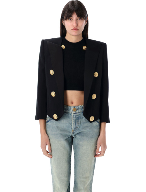 CROPPED SPENCER JACKET 6 BTN - Jacket | Spazio Pritelli