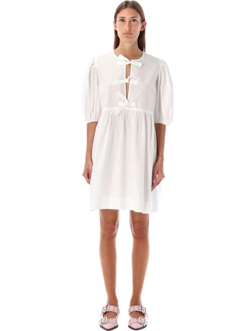 Tie string mini dress - Apparel | Spazio Pritelli