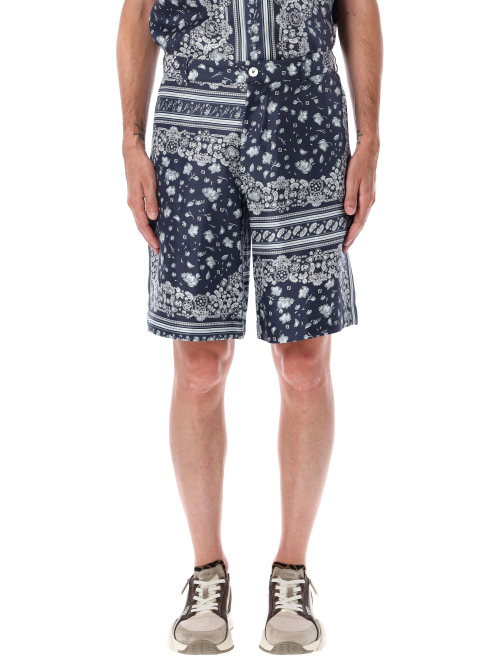 Silk shorts - FENDI | Spazio Pritelli