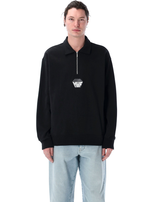 Big Block ¼ zip French terry - Fleece | Spazio Pritelli