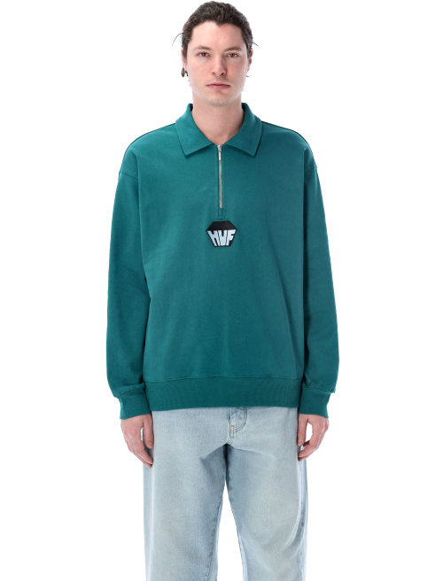 Big Block ¼ zip French terry - Fleece | Spazio Pritelli