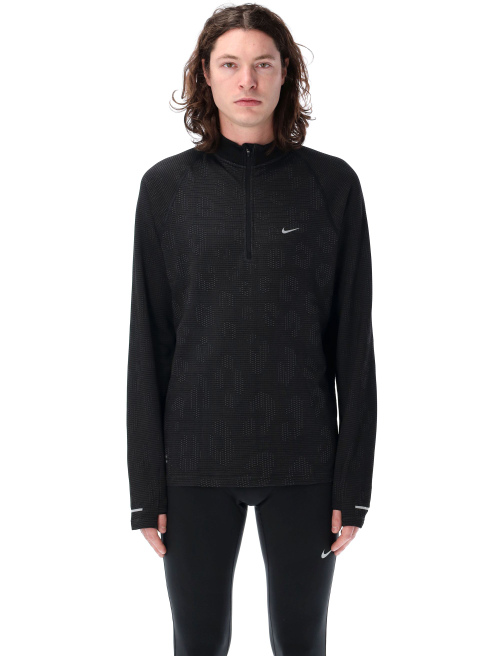 Water-Repellent 1/2-zip running top - Fleece | Spazio Pritelli