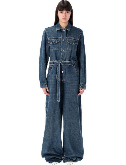 Denim jumpsuit - Designers | Spazio Pritelli