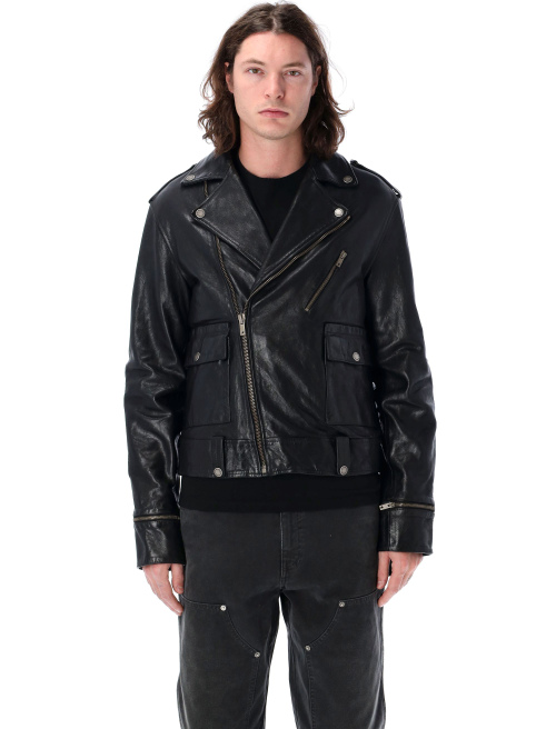 Leather Biker jacket - Leather | Spazio Pritelli