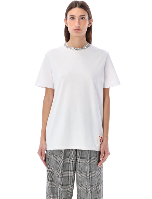 Rhinestones t-shirt - GOLDEN GOOSE | Spazio Pritelli