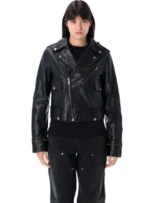 Nevada leather biker jacket - Apparel | Spazio Pritelli