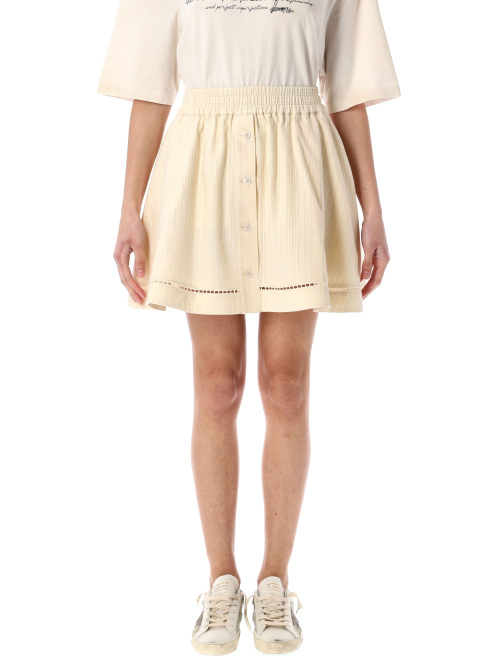 Buttoned mini skirt - Skirt | Spazio Pritelli