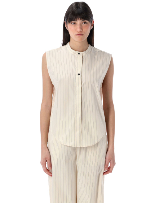 Hale stripes sleeveless shirt - Shirt | Spazio Pritelli
