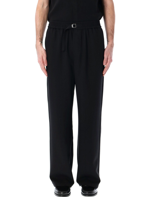 Straight fit elasticated trousers - AMI PARIS | Spazio Pritelli