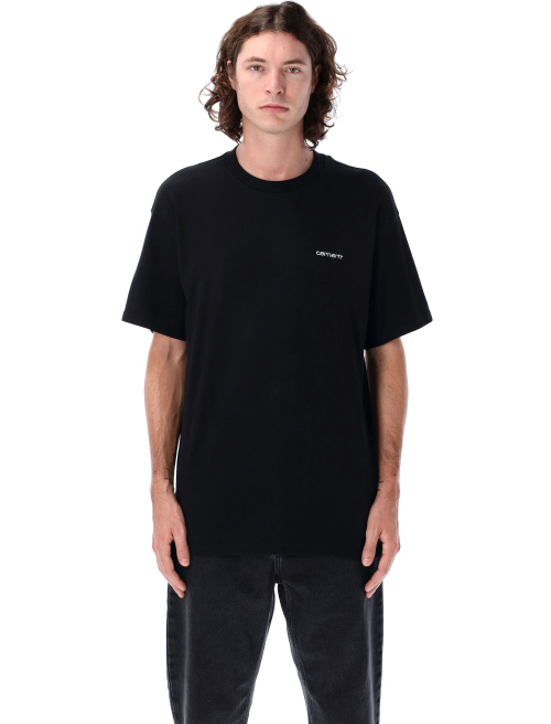 S/S Script embroidery t-shirt - T-shirt | Spazio Pritelli