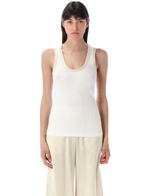 Rib tank top - Top | Spazio Pritelli