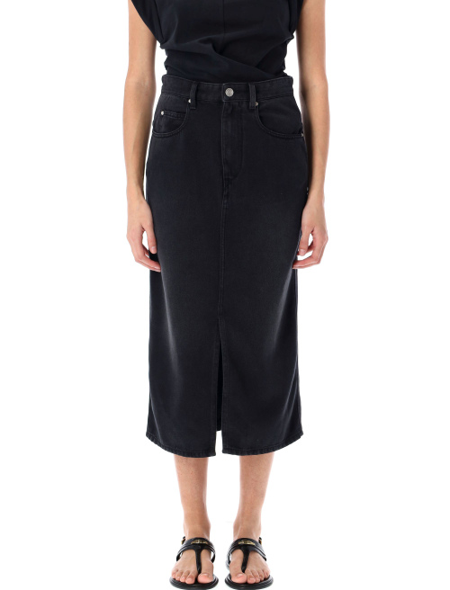 Tilaura midi denim skirt - Apparel | Spazio Pritelli