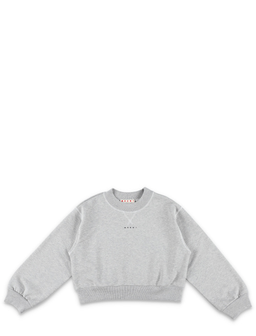 Kid - Cropped logo sweatshirt - Crewneck | Spazio Pritelli