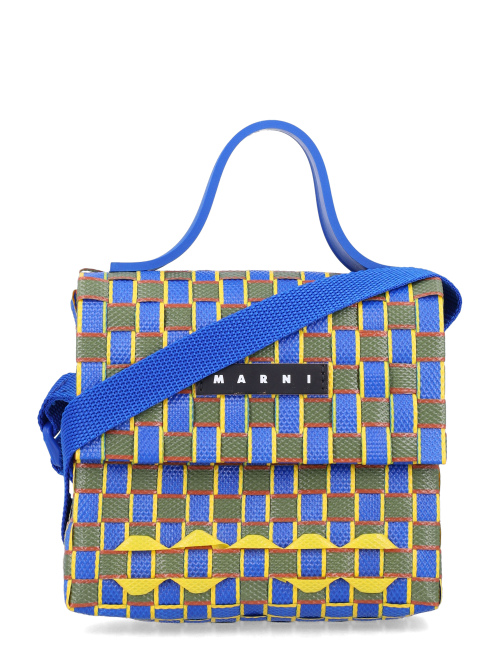 Kid - crossbody woven flap bag - Girl Bag | Spazio Pritelli