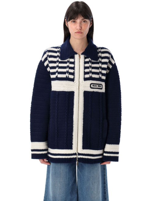 Cashmere cardigan - MIU MIU | Spazio Pritelli