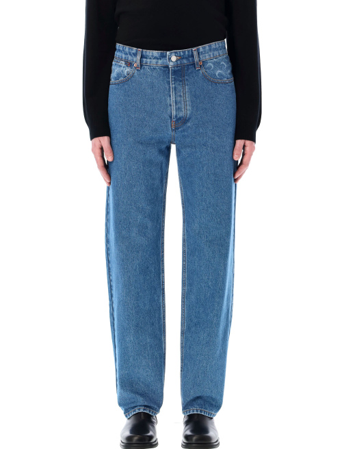 Moon laser denim loose jeans - Jeans | Spazio Pritelli