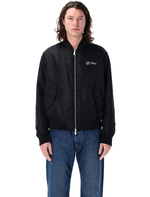 Script Varsity jacket - OFF-WHITE | Spazio Pritelli