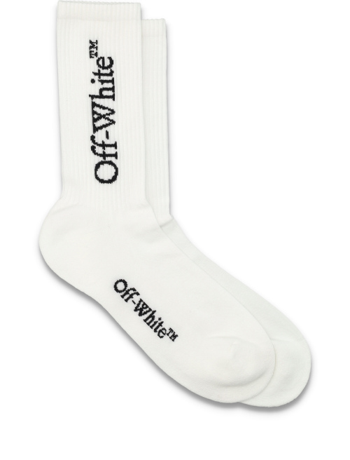 Big Logo Bksh Mid Calf Socks - Socks | Spazio Pritelli