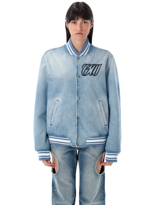 Denim Varsity jacket - Outerwear | Spazio Pritelli