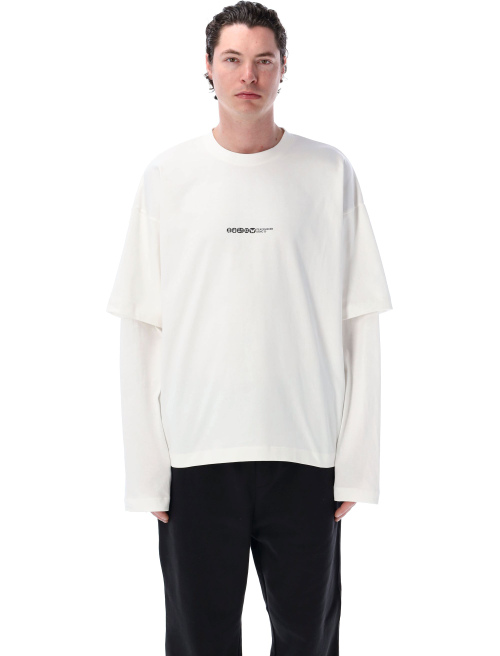 Peacemaker painted double layer boxy t-shirt - T-shirt | Spazio Pritelli