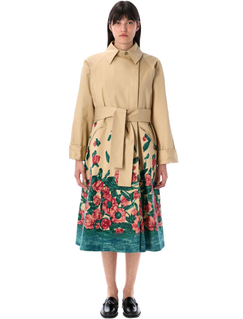 Water-repellent cotton gabardine trench coat - Outerwear | Spazio Pritelli