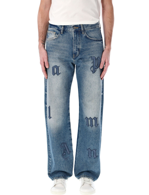 Logo patch jeans - Jeans | Spazio Pritelli