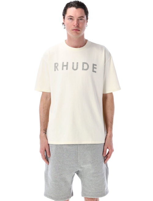 Distressed logo t-shirt - RHUDE | Spazio Pritelli