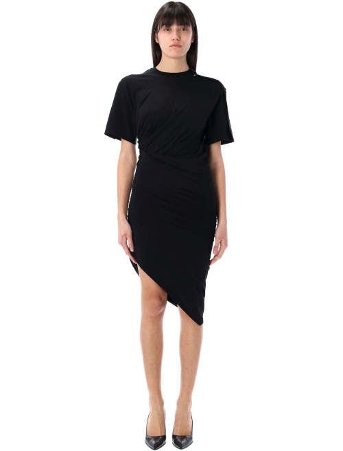 Draped pierced day dress - Dress | Spazio Pritelli