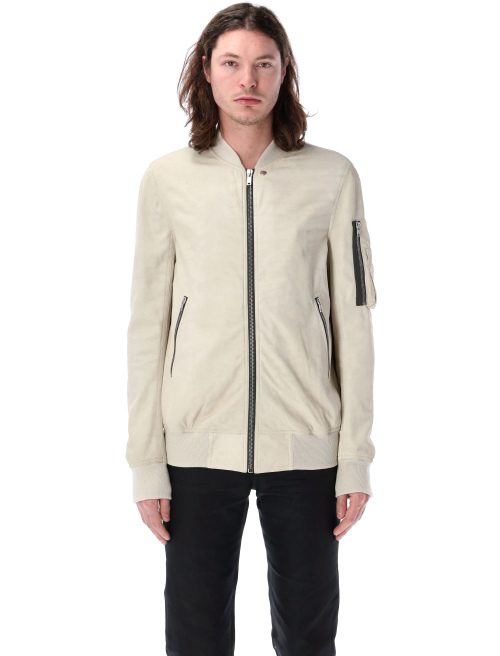 Classic flight lamb leather jacket - Leather | Spazio Pritelli