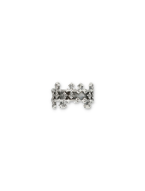 Avelli cross double band ring - Rings | Spazio Pritelli