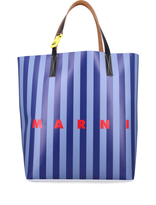 Striped Tribeca shopping bag - Man | Spazio Pritelli
