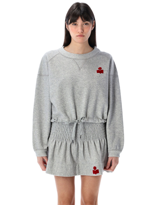 Margo cropped hoodie - Fleece | Spazio Pritelli