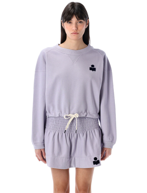 Margo cropped hoodie - Fleece | Spazio Pritelli