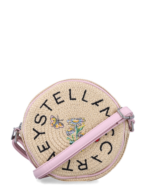 Kid - Round straw shoulder bag - Girl Bag | Spazio Pritelli