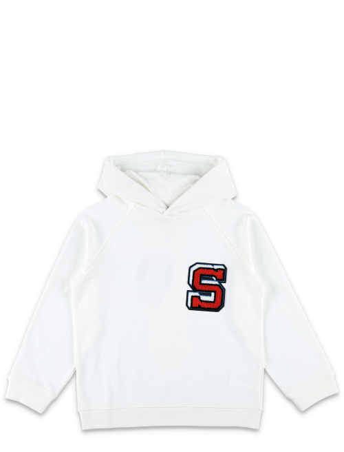 Kid - S" patch hoodie" - Boy apparel | Spazio Pritelli