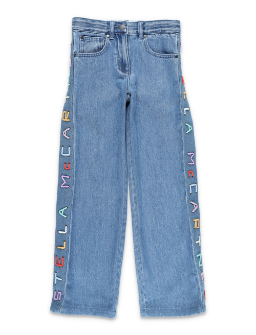 Kid - Logo denim pant - STELLA MCCARTNEY KIDS | Spazio Pritelli