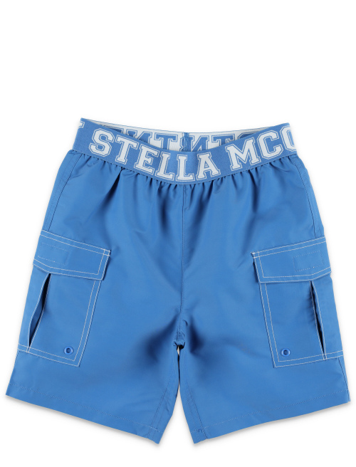 Kid - Logo swim shorts - Boy apparel | Spazio Pritelli