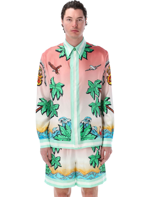 Tennis Club silk shirt - Shirt | Spazio Pritelli