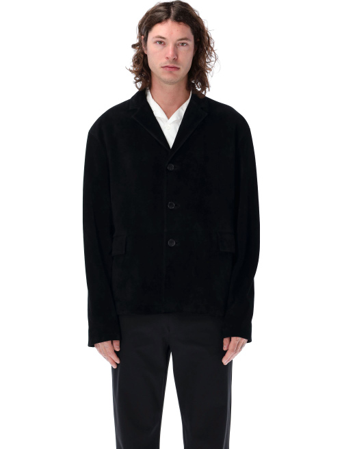 Suede calfskin jacket - Leather | Spazio Pritelli