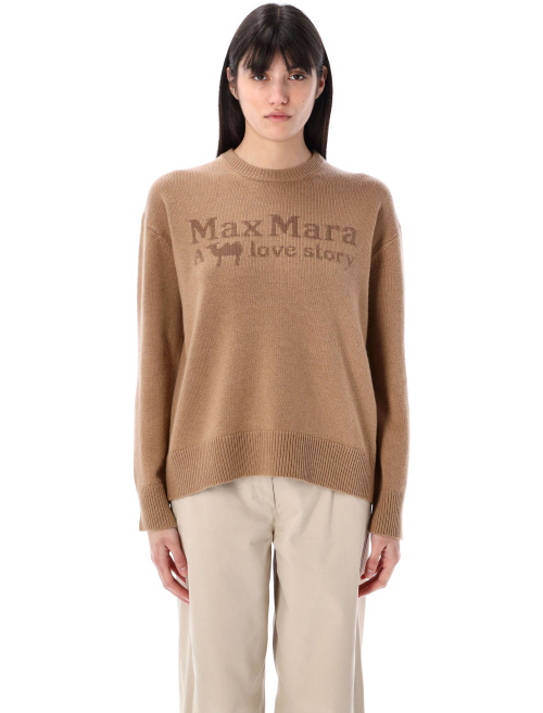 Wool and cashmere crew-neck sweater - Knitwear | Spazio Pritelli