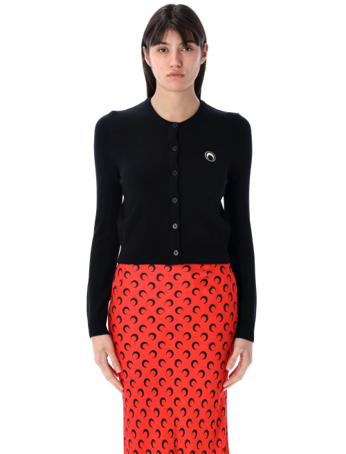 Moon logo knit cardigan - Knitwear | Spazio Pritelli