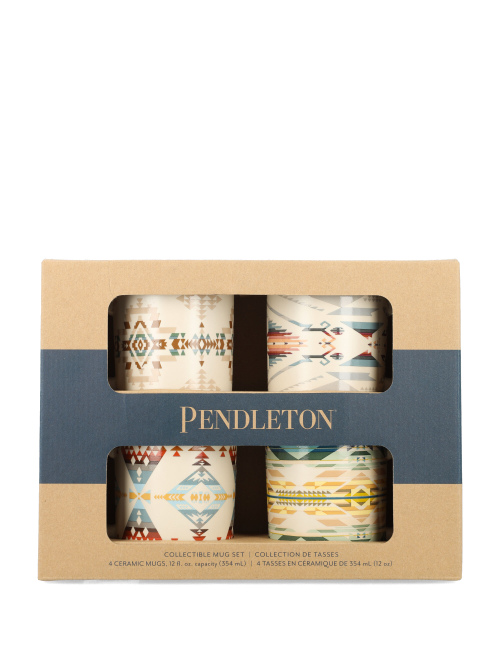 12OZ Ceramig mug set of 4 - PENDLETON | Spazio Pritelli