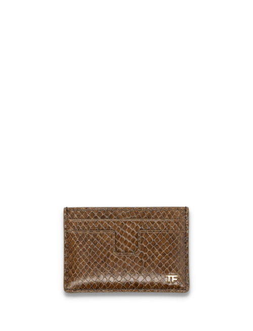 Printed python cardholder - TOM FORD | Spazio Pritelli