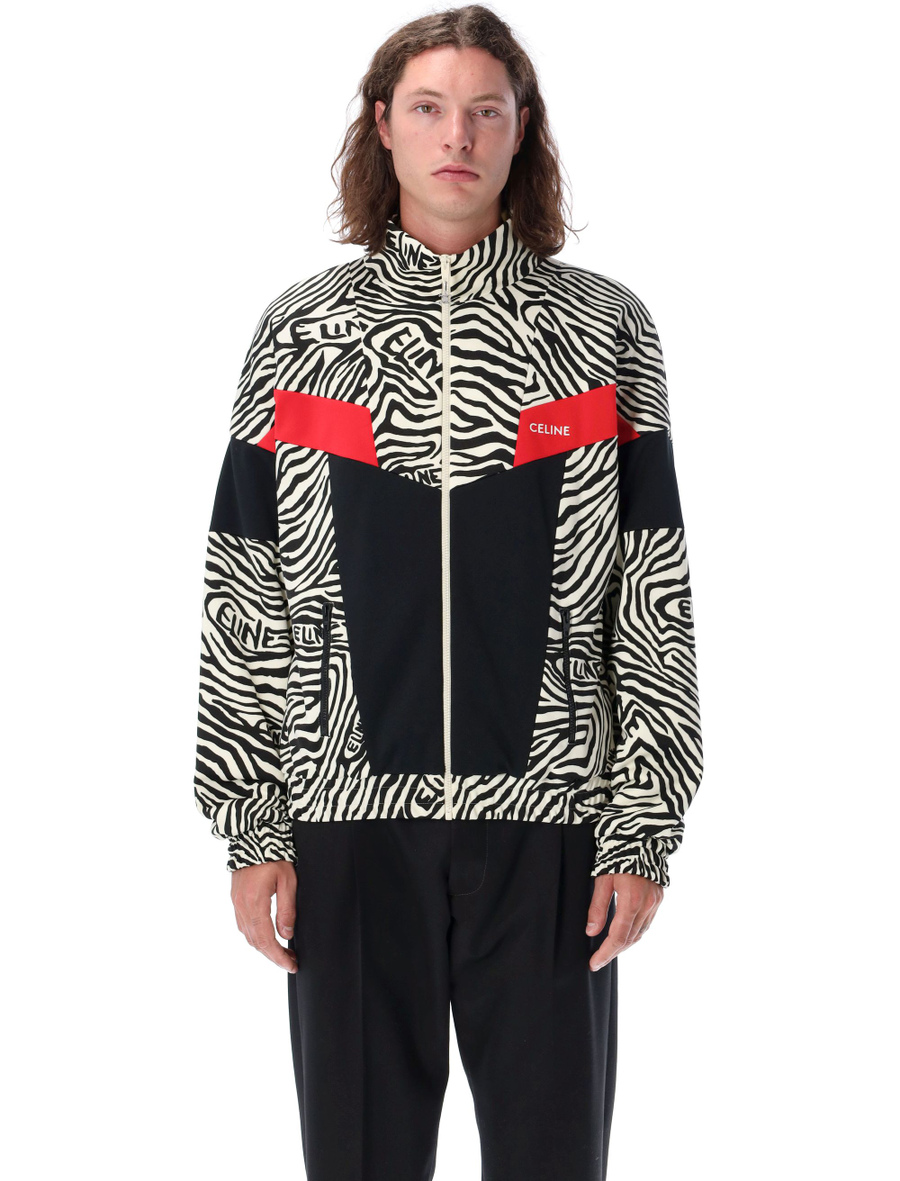 Tracksuit jacket in double face jersey - Spazio Pritelli