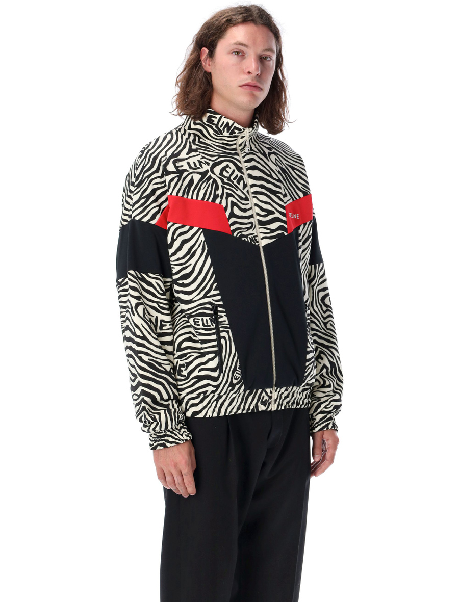 Tracksuit jacket in double face jersey - Spazio Pritelli