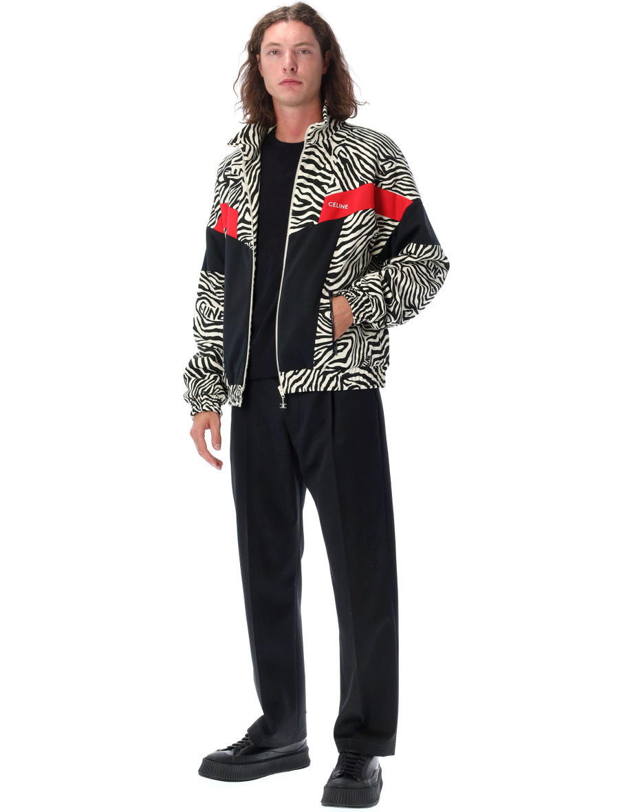 Tracksuit jacket in double face jersey - Spazio Pritelli