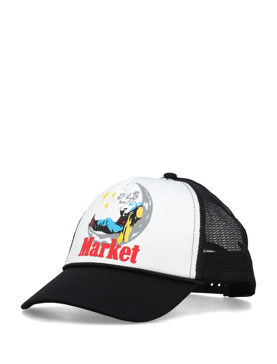 Man on moon trucker hat - Spazio Pritelli