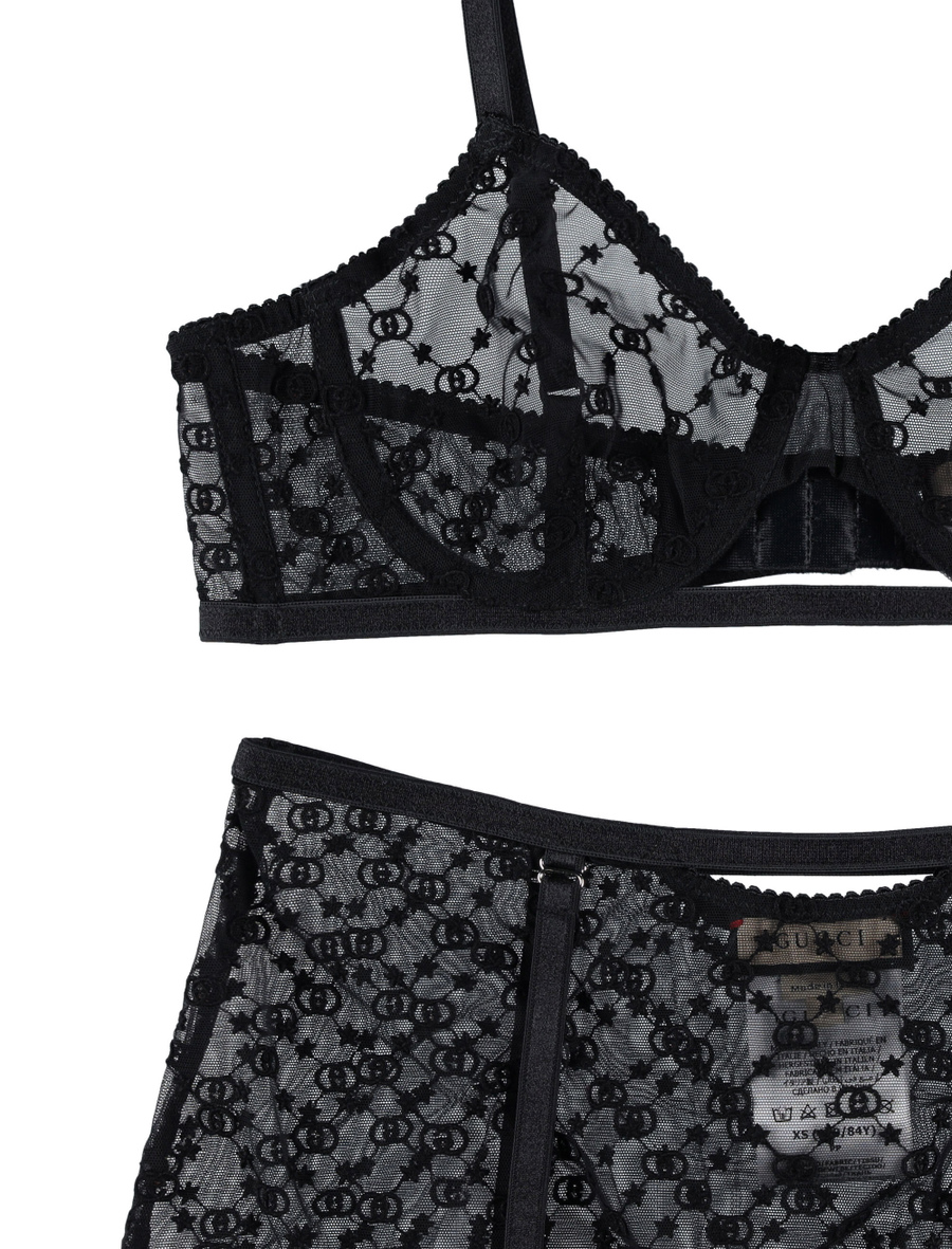 GG star tulle lingerie set - Spazio Pritelli