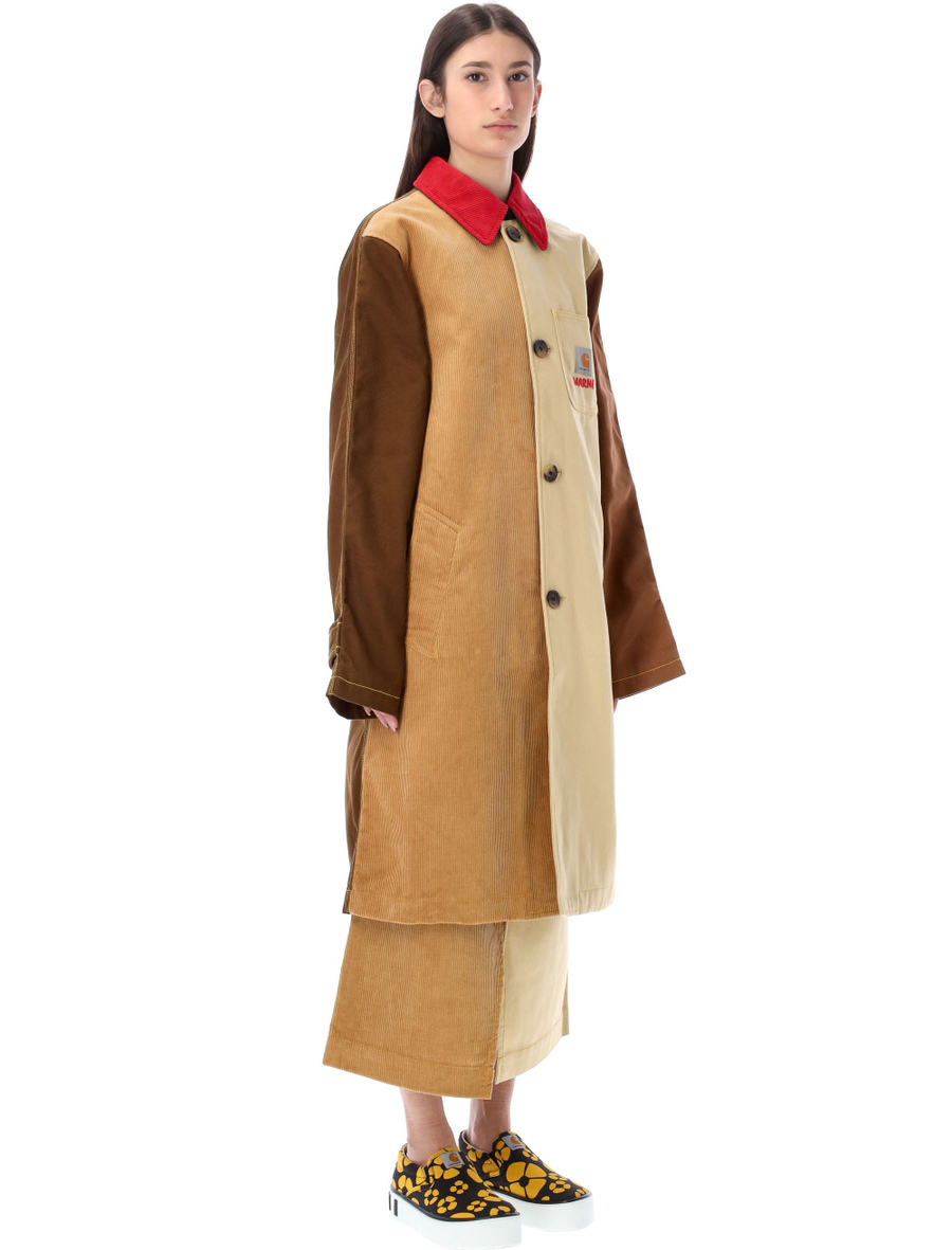 Color block coat - Spazio Pritelli